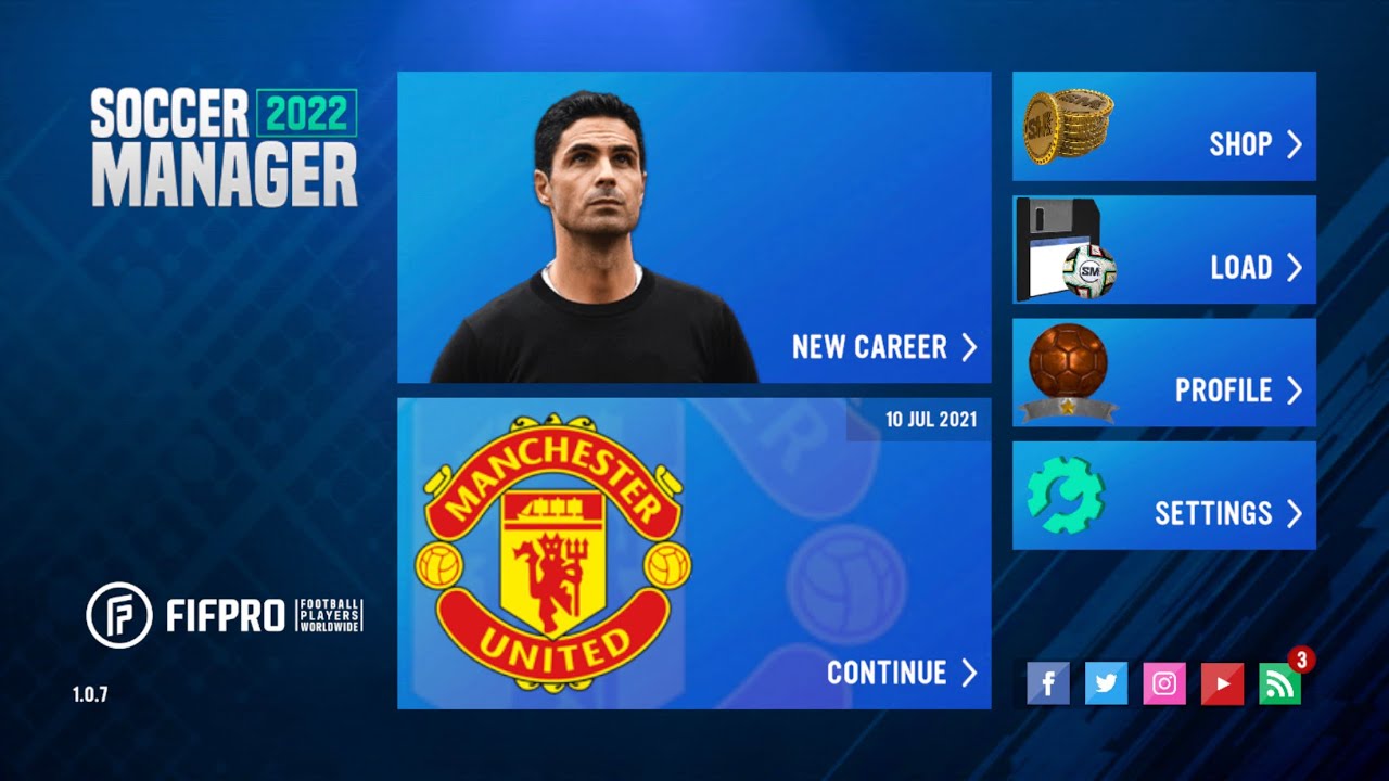 Soccer Manager 2022 Gameplay 