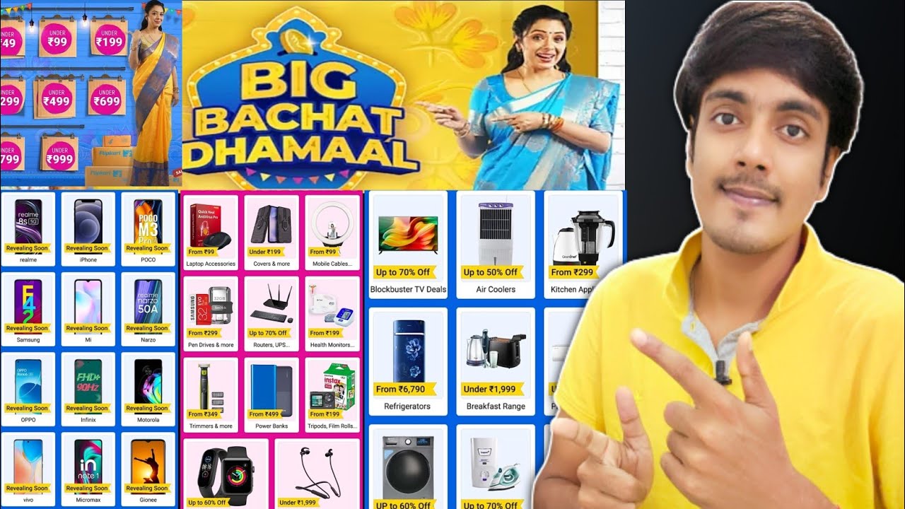 Flipkart Big Bachat Dhamaal 2022Flipkart SaleFlipkart Sale