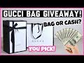 GUCCI BAG UNBOXING GIVEAWAY! YOU PICK! BAG or CASH? (NOW CLOSED) | Mel in Melbourne