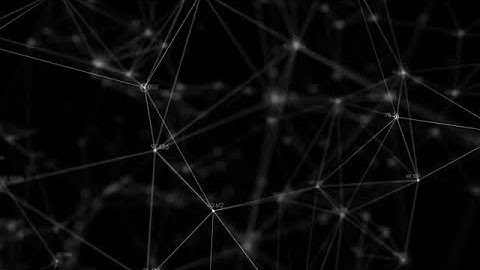 Plexus Background With Numbers Indicator Stock Motion Graphics