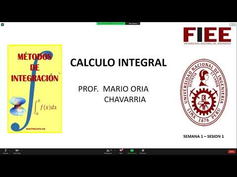 CALCULO INTEGRAL( PROF. ORIA)