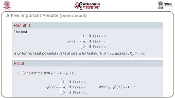 Monotone Likelihood Ratio II  M 32 (stat)
