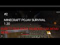 Hari sial survival dan intro mana lagi gak di edit!! |Minecraft survival 1.20 pojav