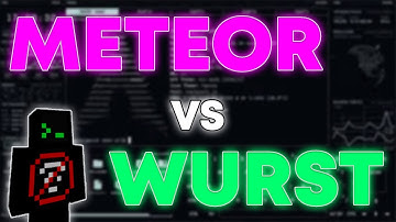 METEOR VS WURST | MINECRAFT 1.20.1 | HACK CLIENT 2023