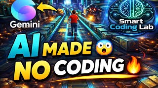 I Asked AI to Make a Game… Result Shocked Me 🤯 (Temple Run)#ai #withai 