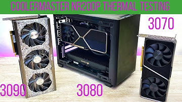 Nvidia RTX 3000 Thermal Testing In The Cooler Master Master Case NR200P
