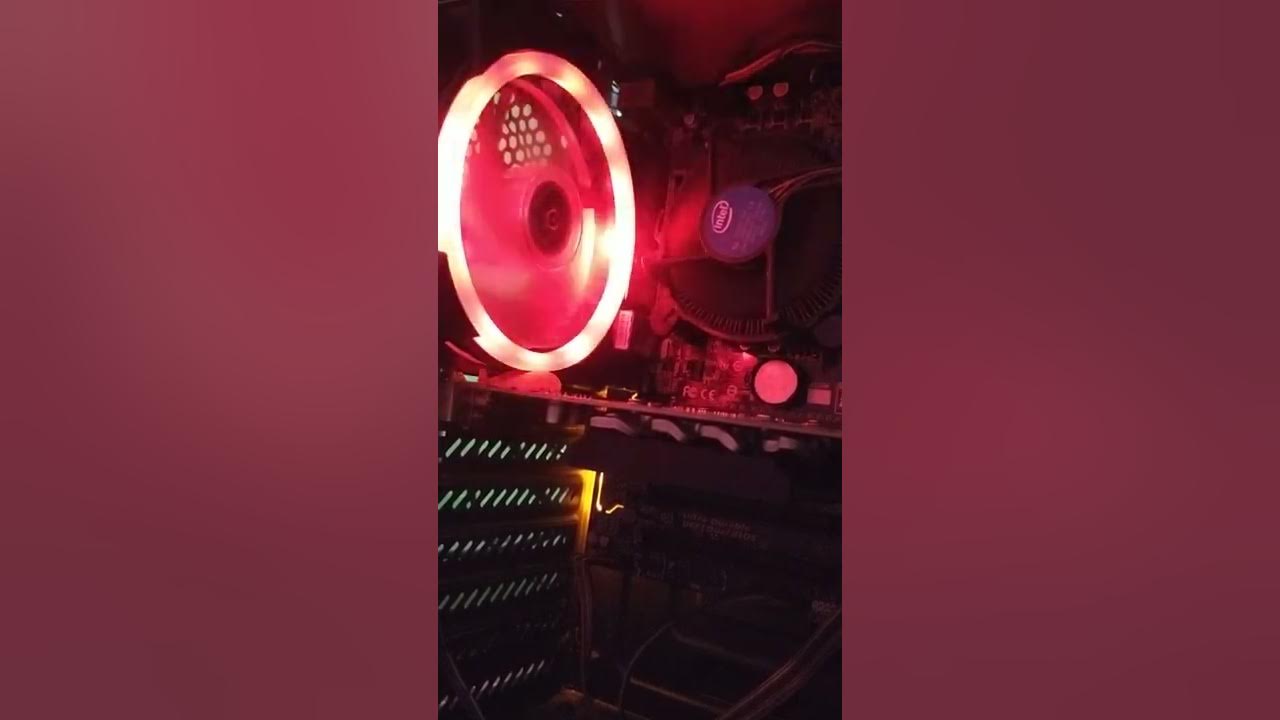 RGB FAN INSTALL FROM DARAZ Best cooler fan for PC RGB CPU Fan YouTube