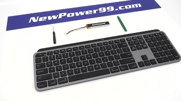 Logitech MX Keys Keyboard Battery Replacement Guide  -  How to Replace Your Logitech MX Keys Battery