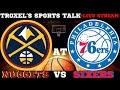 NBA Denver Nuggets VS Philadelphia 76ERS Game Audio/Scoreboard Only