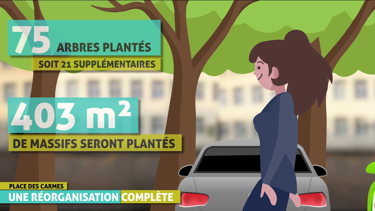 Projet de Réaménagement - Place des Carmes