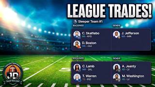 WE NEED TO TALK ABOUT THESE FANTASY FOOTBALL TRADES 👀 Update