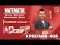 58) KPSS - Matematik - Üçgende Açılar 1 - Şenol Hoca - 2026