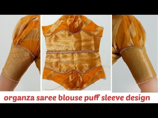 Puff-sleeve-blouse-designs (21) • Keep Me Stylish