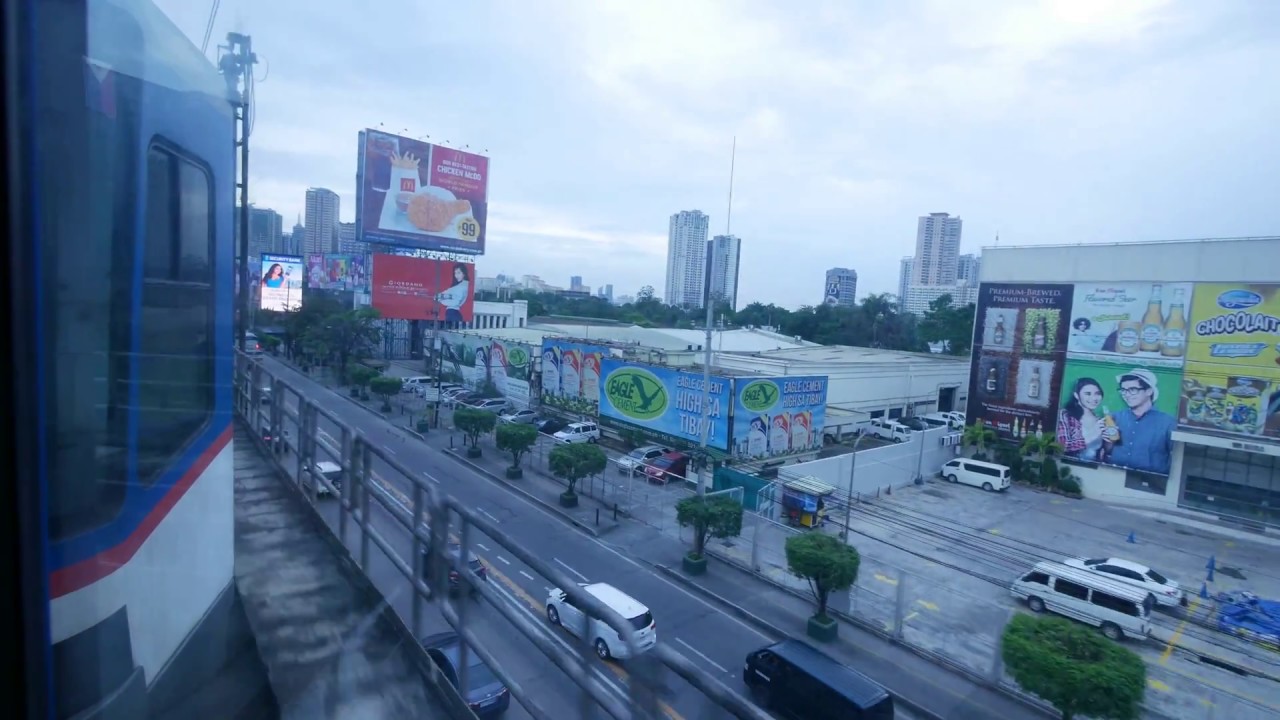 【4K】MRT from North Ave. to Taft Ave. Station Part 4 - YouTube