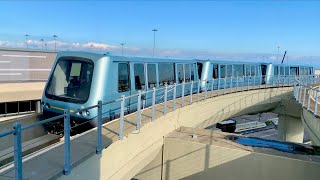 SFO AirTrain and POV Timelapse