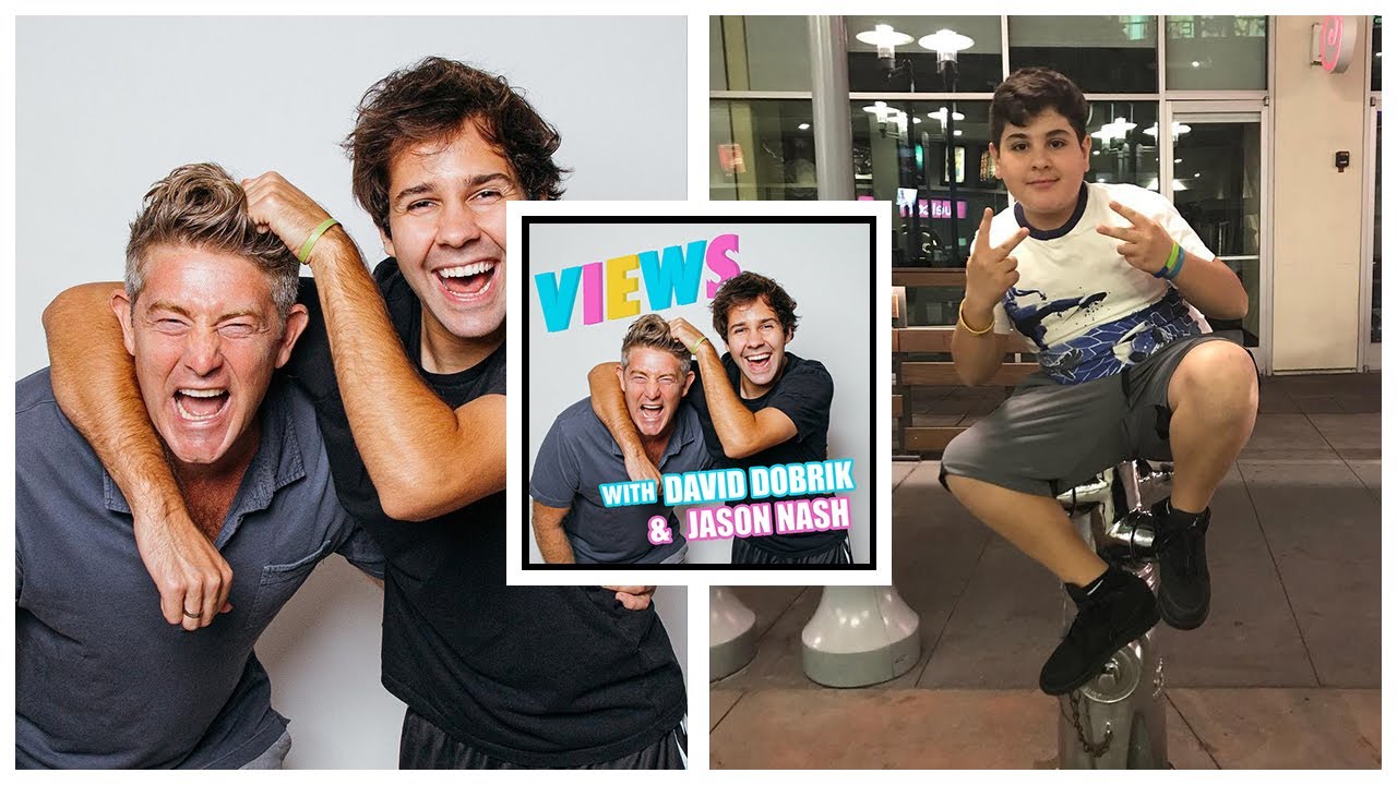 David Dobrik pranks Vardan thinking he is invisible | Views Podcast ...