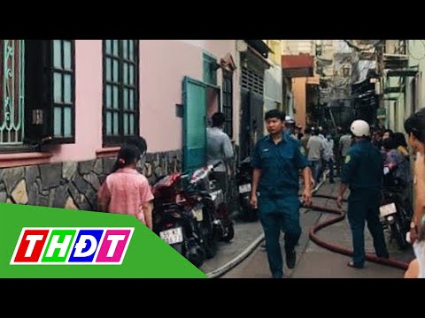 Video Cháy nơi kinh doanh đồ thờ cúng ở TP.HCM, 1 phụ nữ tử... - youtube