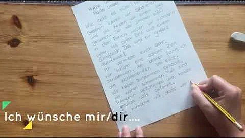 Wie fängt man mit einen Brief an?