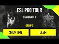 SC2 - ShoWTimE vs. Clem - DH SC2 Masters - Summer 2020 - Group C - EU