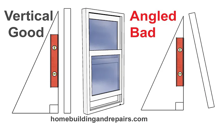 The Standard House Window Might Not Be Installed Any Other Way Than Square, Vertical And Plumb