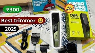 Bombay Shaving Company Power Play NXT Trimmer Review |  ₹380 Chotu Trimmer Bada Dhamal |