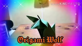 Origami Wolf