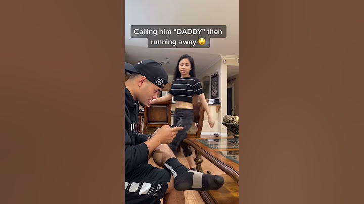 Calling him “Daddy” then running away #shorts