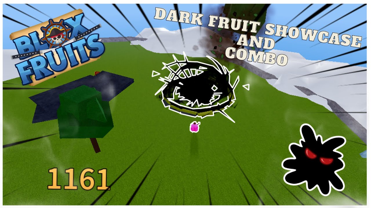 showcase dark blox fruit