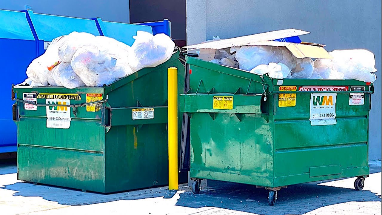 Dumpster Diving This is not trash! Store throws away useful items that