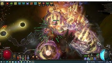 POE 3.21 - EK ignite Elementalist - Mapping Minotaur