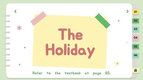 Get Smart Plus 3 : Module 9 - The Holiday