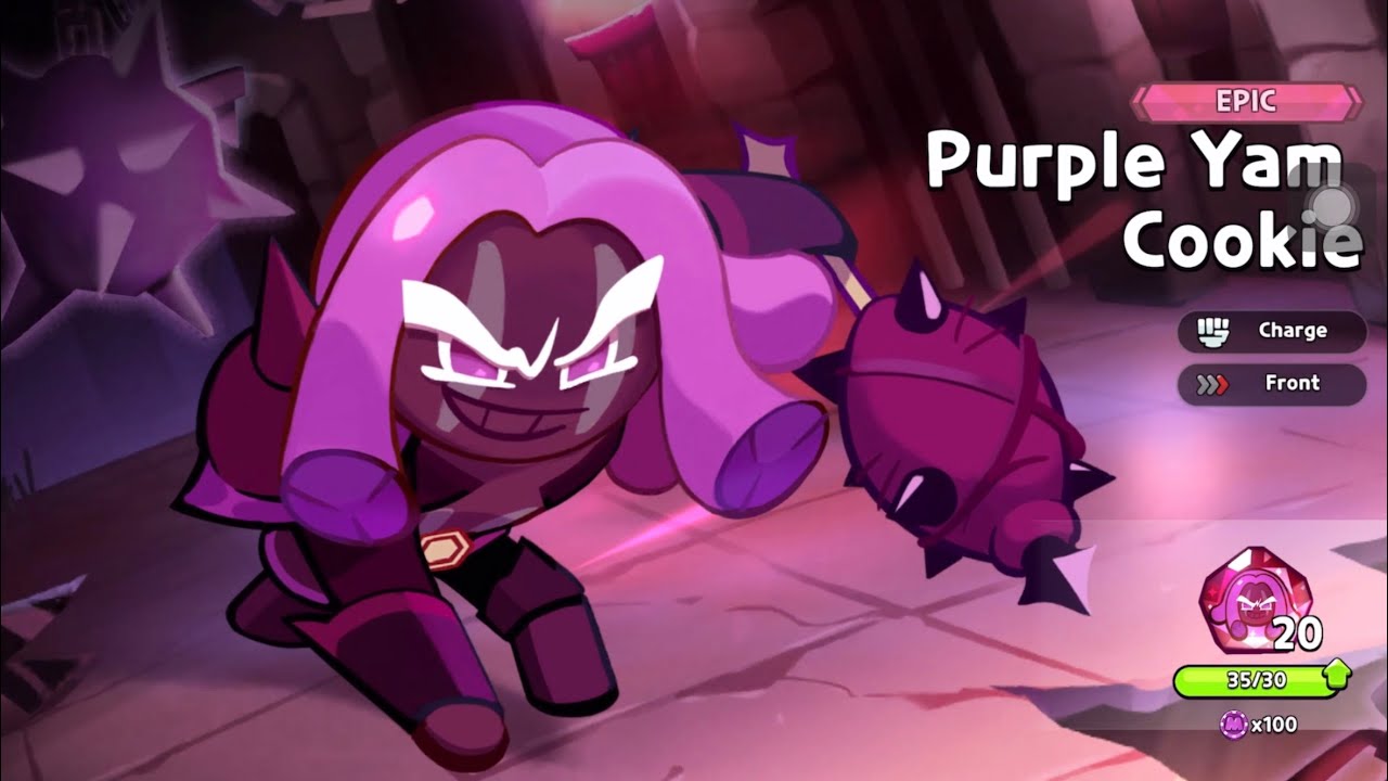 Cookie run kingdom purple yam