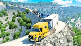 Extremely Dangerous Road in Honduras!! - American Truck Simulator | Thrustmaster Wheel &amp; Shifter