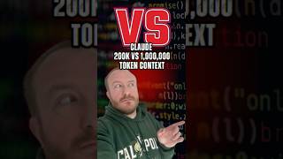 Claude 200K Vs 1 Million Token Context #shorts