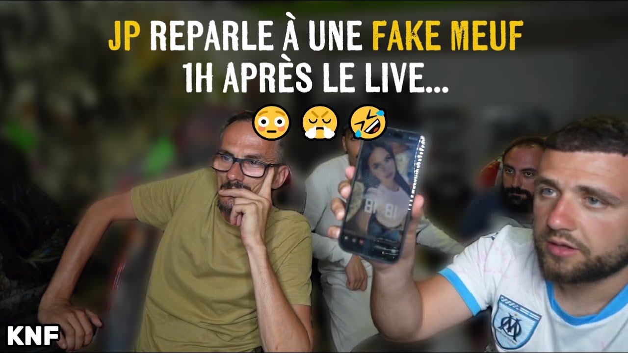 JP reparle à une FAKE MEUF 1h après le live... 🤣😱 jeanpormanove naruto safine