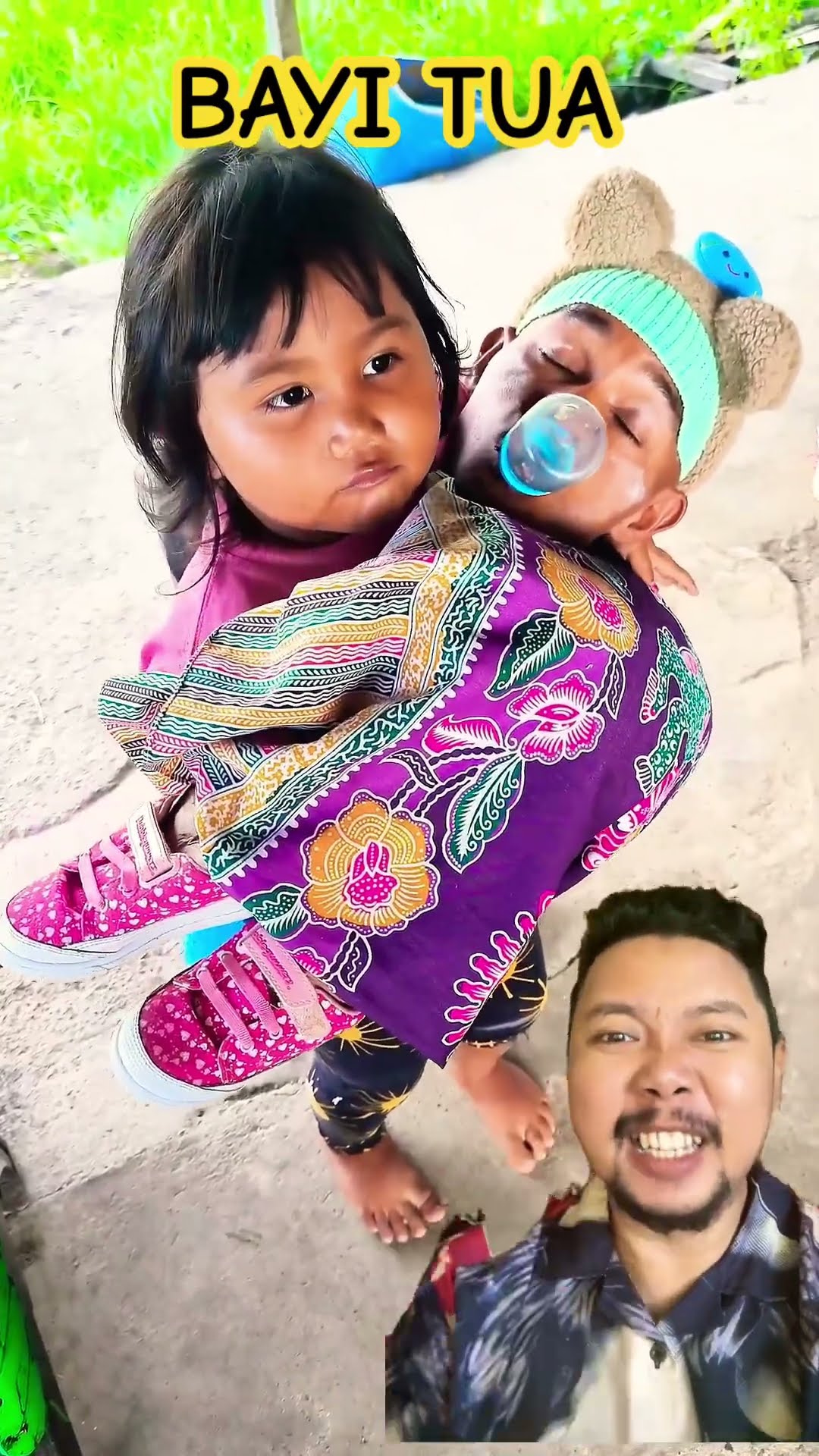 BAYI TUA YANG MENGGEMASKAN!!!?? #funny #cutebaby #comedy #cute #shortsfeed