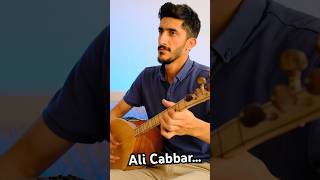 Ali Cabbar ~ Saz(Bağlama) Resimi