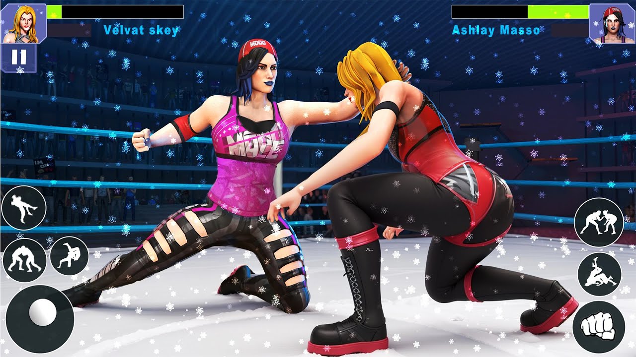 Bad Girls Wrestling / Mobile Fighting Game / Android Gameplay
