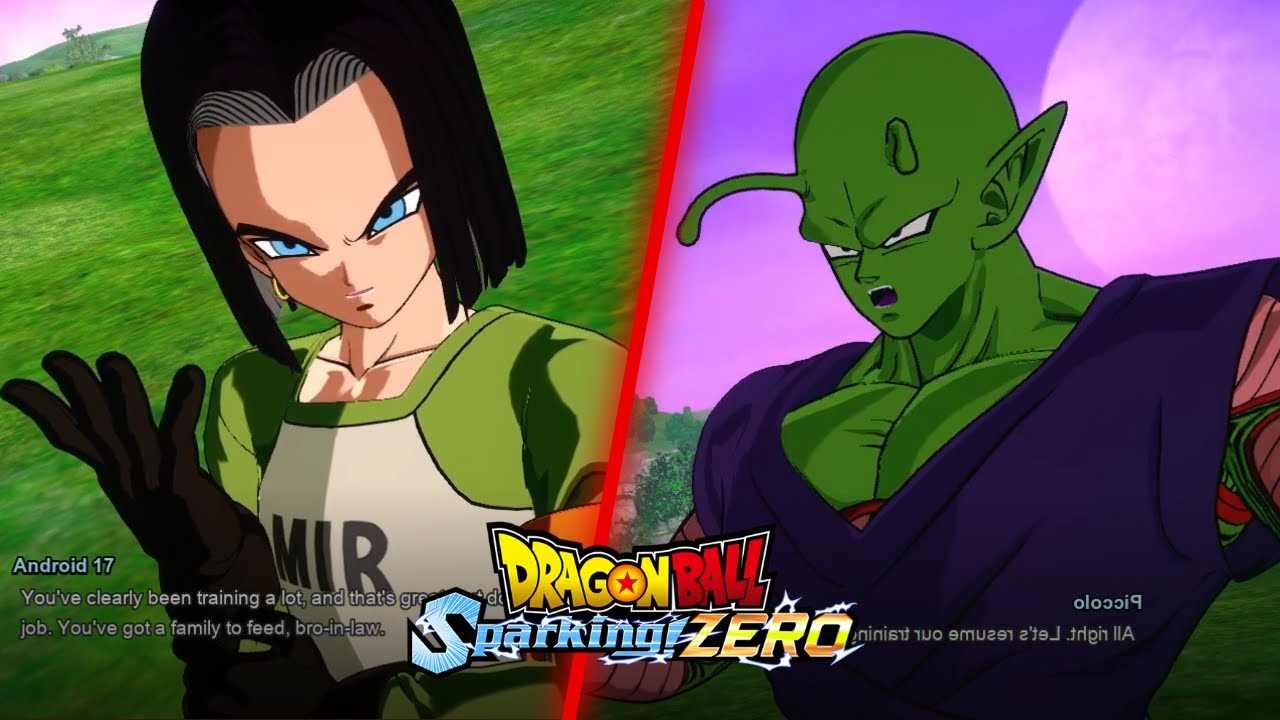 Android 17 vs Piccolo Interactions and Combat - Dragon Ball Sparking ...