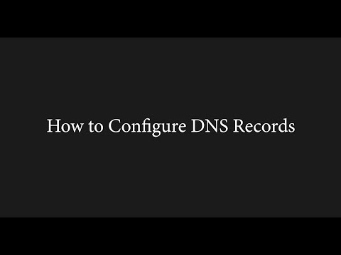 How to Configure DNS Records - Part 4 of Setting up a New Domain with WordPress