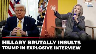 'I Hope He Is Watching This...': Hillary Clinton's Savage Roast Of Trump In Fiery Midterm Interview
