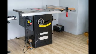 Warriors table saw unboxing trial experience