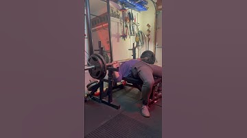 Tempo pause bench 205lbs