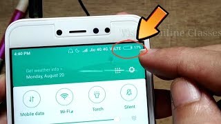 How to Show Battery Indicator in Percentage on Xiaomi Redmi Phone in Hindi