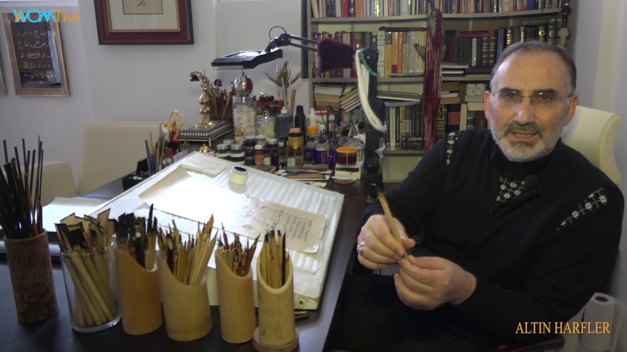 Hat Sanatını Öğreniyorum - Altın Harfler 1.Bölüm - Kalem Açma