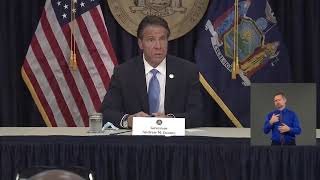 LIVE: Governor Andrew Cuomo makes an announcement during a COVID-19 update
