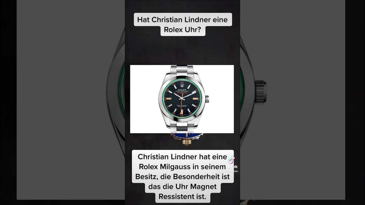 Rolex Uhr von Christian Lindner ⌚️ ♛ lindner uhrenvideos uhren