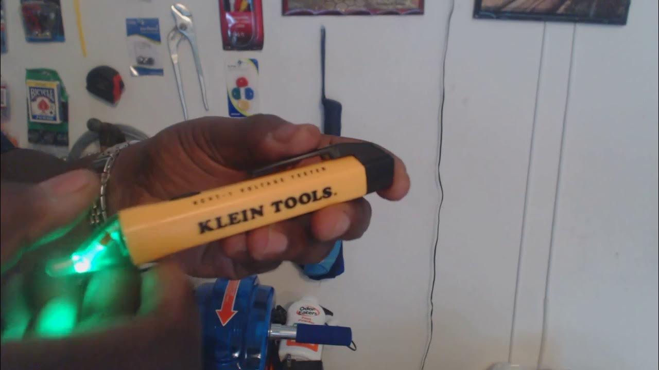 Klein Tools Voltage Tester Review 1 YouTube