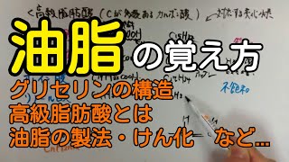 【化学】12分でわかる油脂の覚え方！【語呂合わせ】