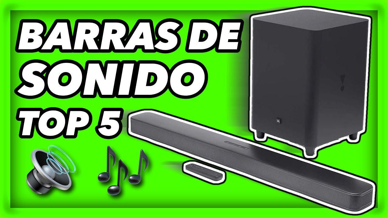 Cinco barras de sonido que desearás para llevar tu televisión a un nuevo  nivel